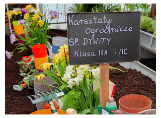 Warsztaty ogrodnicze dla drugoklasistów z SP Dywity